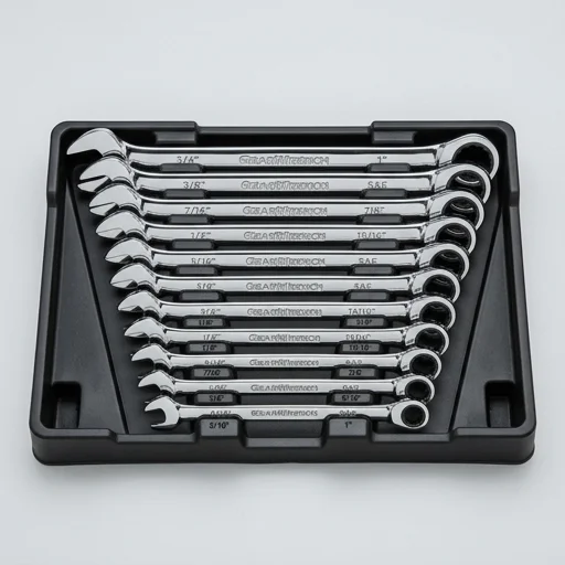 GEARWRENCH 12-Piece SAE Combination Wrench Set