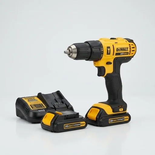DEWALT 20V MAX Cordless Drill/Driver Kit (DCD771C2)