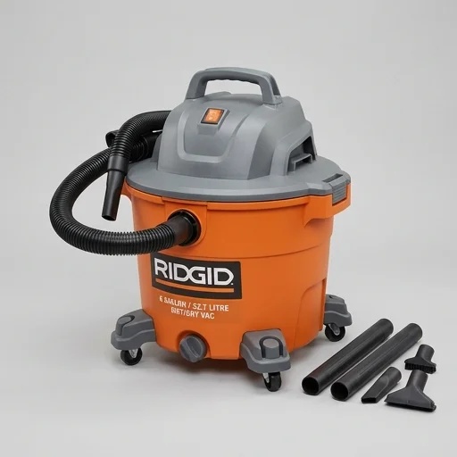 RIDGID 6 Gallon Shop Vacuum