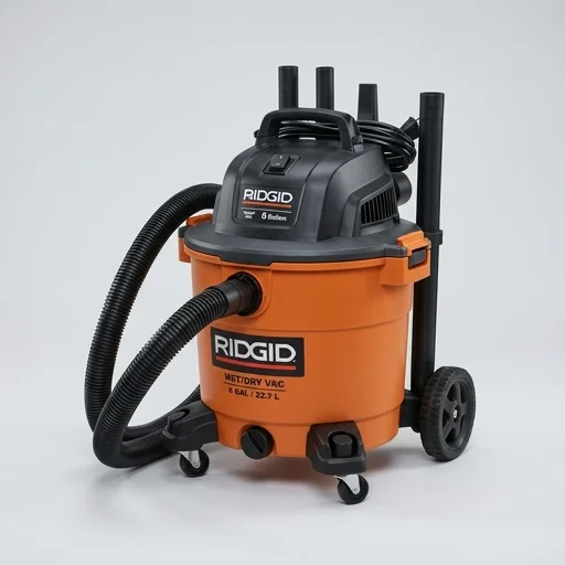 RIDGID 6 Gallon Shop Vacuum